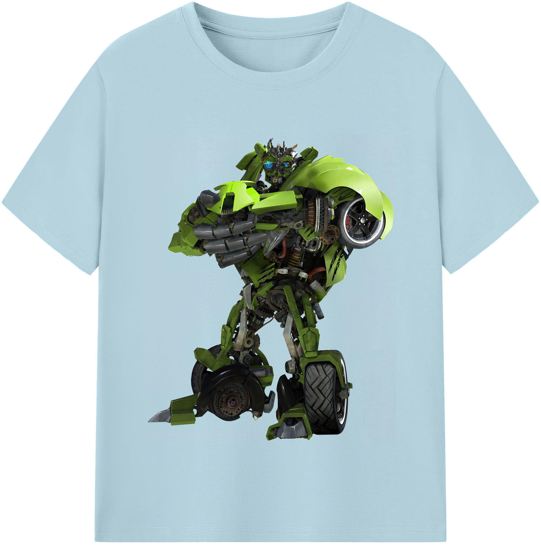 （画像用） Transformers トランスフォーマー 綿100％半袖Tシャツ（フロントプリント）